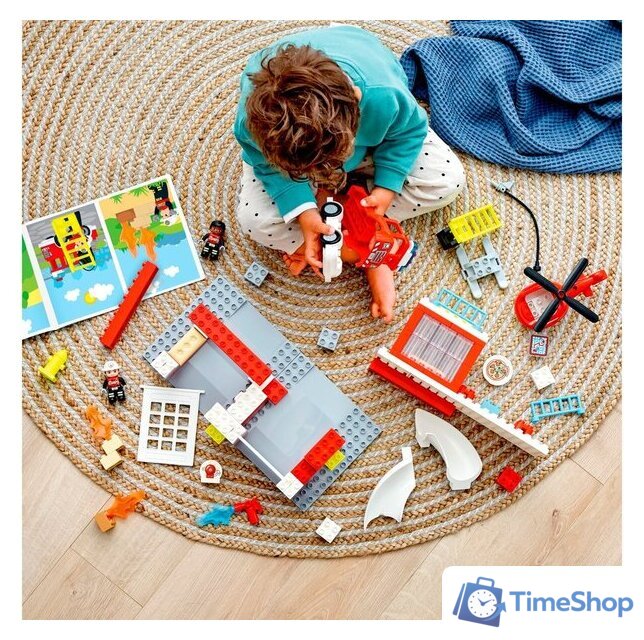 Конструктор LEGO Duplo 10970 Пожарная часть и вертолет - Изображение №6 — Интернет-магазин Time-Shop
