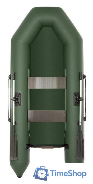 Моторно-гребная лодка Тонар Капитан 260Т (зеленый) - Изображение №1 — Интернет-магазин Time-Shop