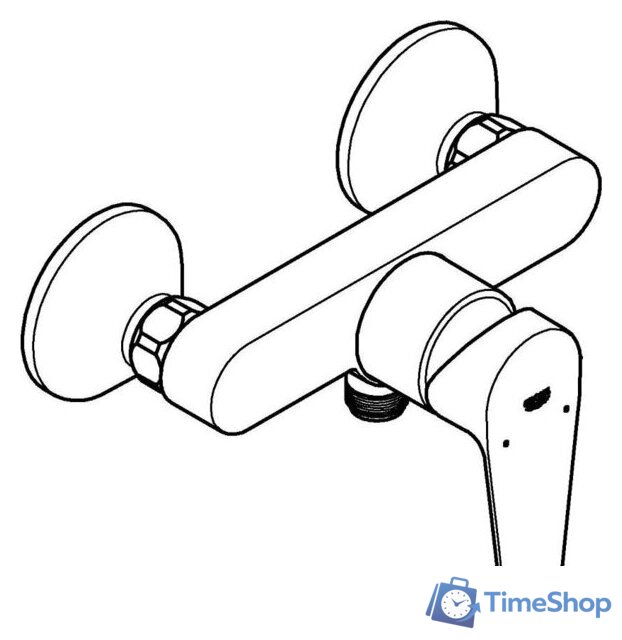 Смеситель Grohe StartEdge chrom 24197001 - Изображение №4 — Интернет-магазин Time-Shop