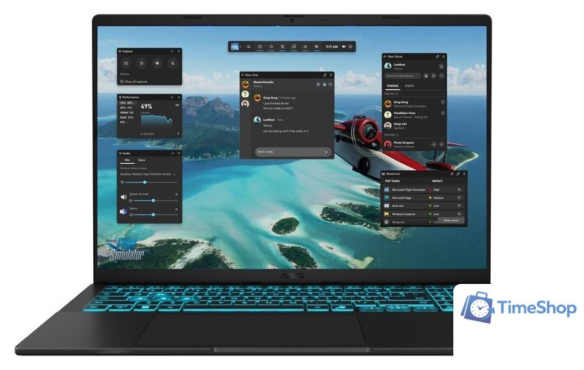 Игровой ноутбук ASUS V16 V3607VM-TK220 - Изображение №1 — Интернет-магазин Time-Shop