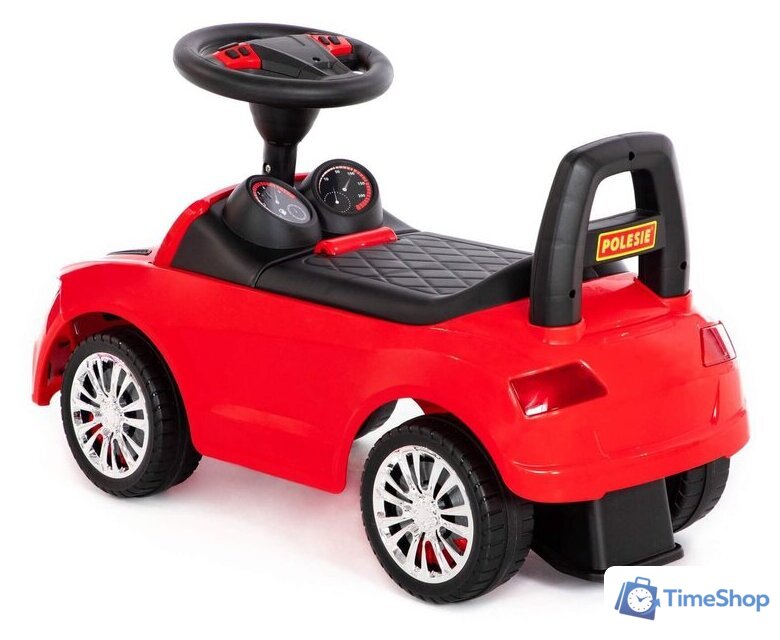 Каталка Полесье SuperCar №2 84545 (красный) - Изображение №5 — Интернет-магазин Time-Shop