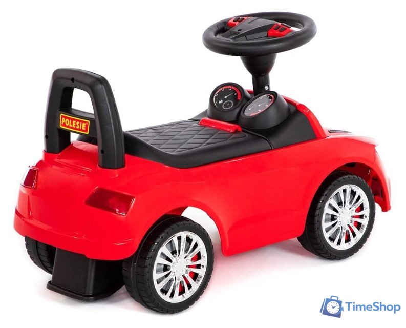 Каталка Полесье SuperCar №2 84545 (красный) - Изображение №4 — Интернет-магазин Time-Shop