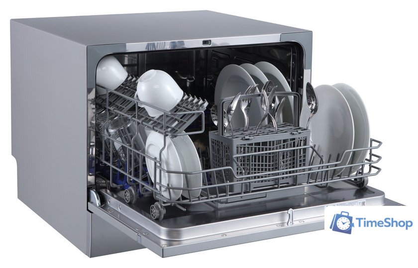 Отдельностоящая посудомоечная машина Бирюса DWC-506/7 M - Изображение №6 — Интернет-магазин Time-Shop