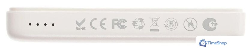 Внешний аккумулятор Solove W12 5000мAч (бежевый) - Изображение №5 — Интернет-магазин Time-Shop