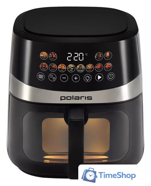 Аэрогриль (аэрофритюрница) Polaris PAF 8005W Wi-Fi IQ Home - Изображение №2 — Интернет-магазин Time-Shop