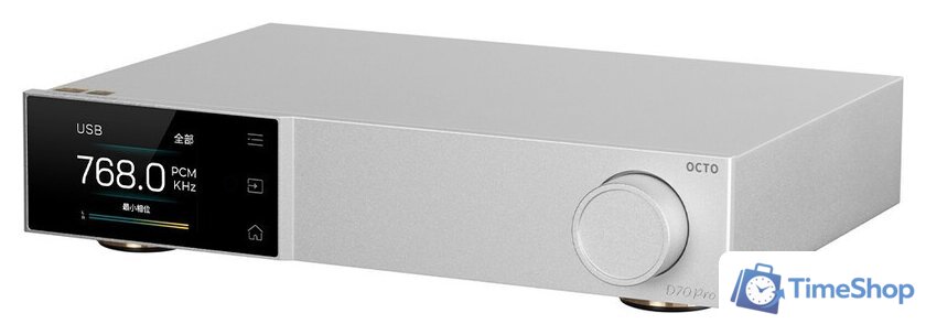 Цифро-аналоговый преобразователь Topping D70 Pro Octo (серебристый) - Изображение №2 — Интернет-магазин Time-Shop