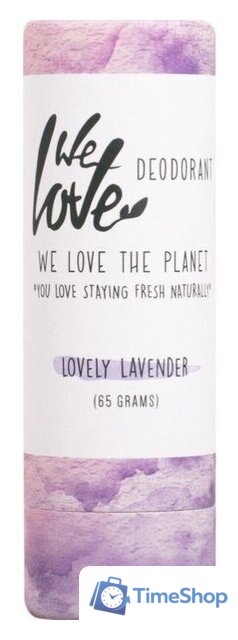 Дезодорант-стик We Love The Planet Lovely Lavender 65 г - Изображение №1 — Интернет-магазин Time-Shop