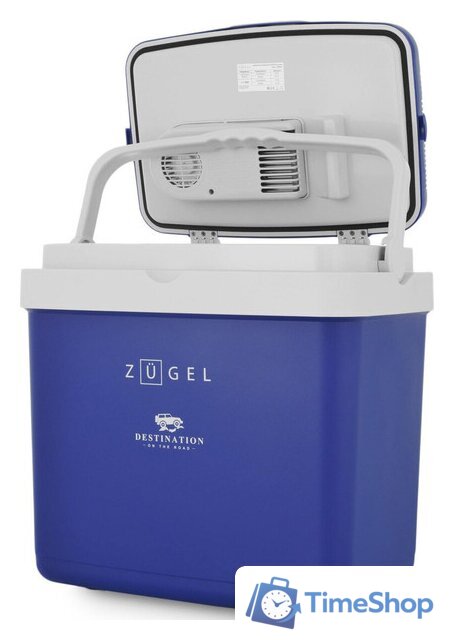 Термоэлектрический автохолодильник ZUGEL ZCR33 (синий) - Изображение №15 — Интернет-магазин Time-Shop