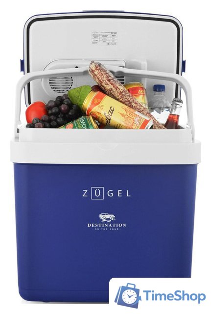 Термоэлектрический автохолодильник ZUGEL ZCR33 (синий) - Изображение №27 — Интернет-магазин Time-Shop