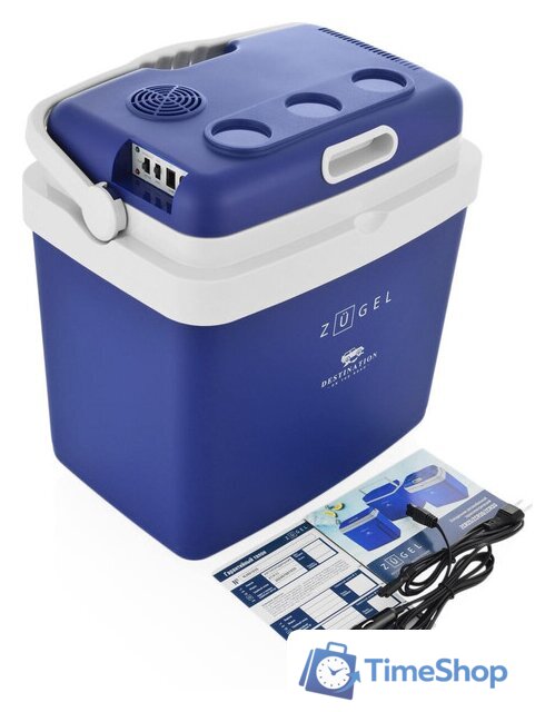 Термоэлектрический автохолодильник ZUGEL ZCR33 (синий) - Изображение №32 — Интернет-магазин Time-Shop