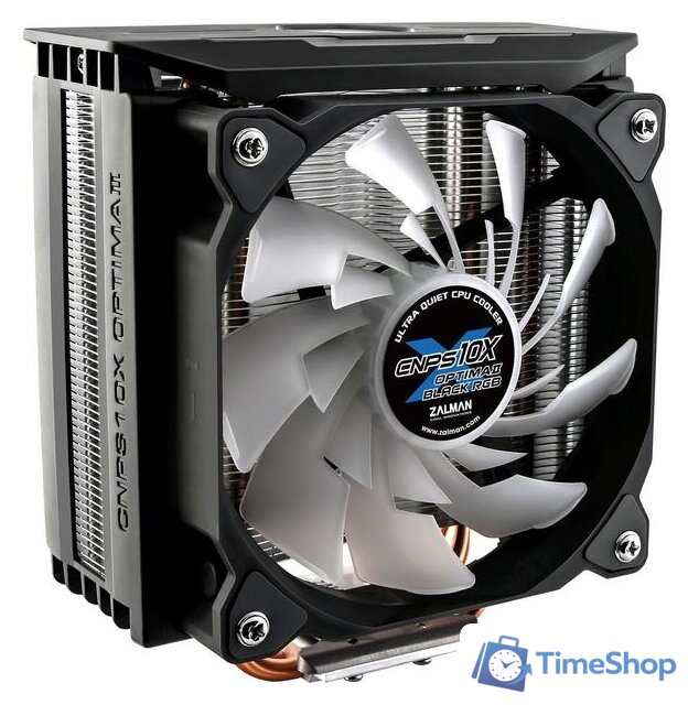 Кулер для процессора Zalman CNPS10X Optima II RGB (черный) - Изображение №2 — Интернет-магазин Time-Shop