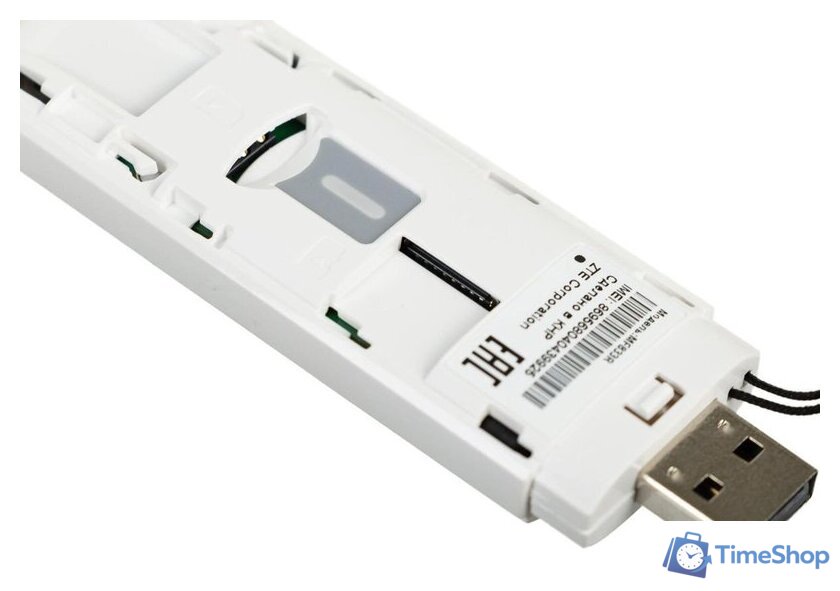 4G модем ZTE MF833N (белый) - Изображение №5 — Интернет-магазин Time-Shop