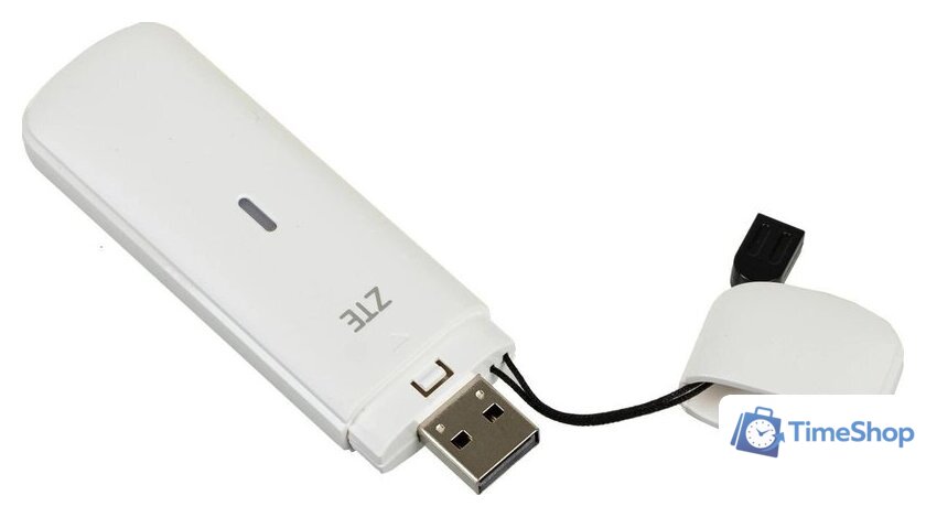 4G модем ZTE MF833N (белый) - Изображение №3 — Интернет-магазин Time-Shop