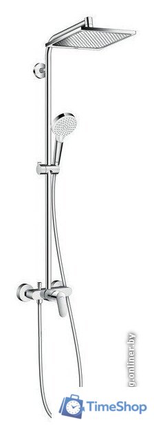 Душевая система  Hansgrohe Crometta E 240 1jet Showerpipe [27284000] - Изображение №1 — Интернет-магазин Time-Shop