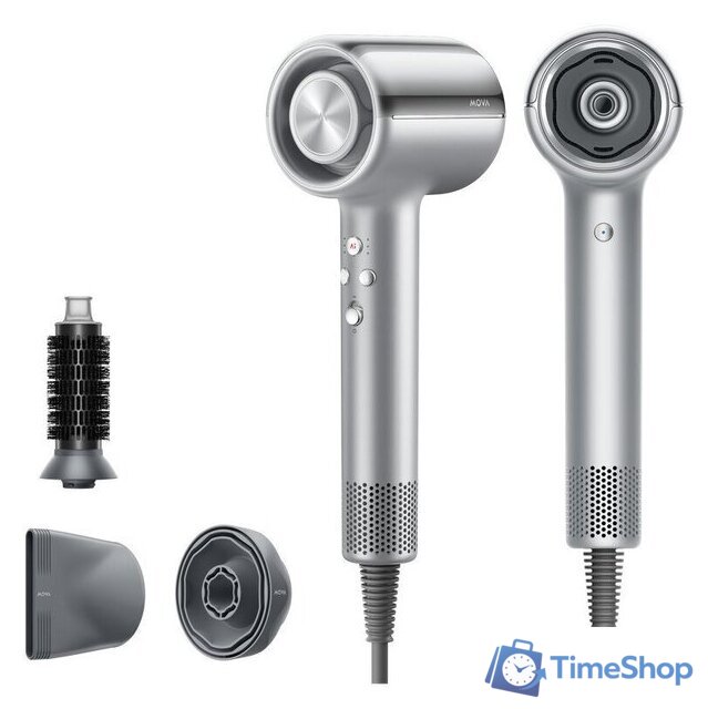Фен Mova Shine 20 (silver) - Изображение №1 — Интернет-магазин Time-Shop