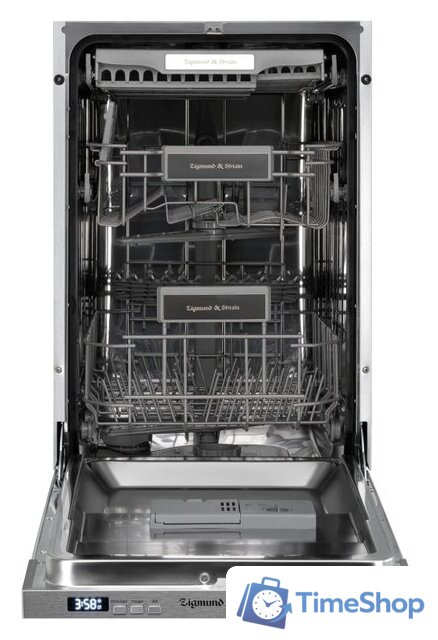 Встраиваемая посудомоечная машина Zigmund & Shtain DW 301.4 - Изображение №1 — Интернет-магазин Time-Shop