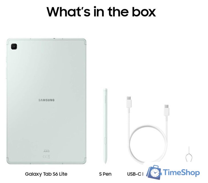 Планшет Samsung Galaxy Tab S6 Lite 2024 Wi-Fi SM-P620 4GB/64GB (мятный) - Изображение №9 — Интернет-магазин Time-Shop