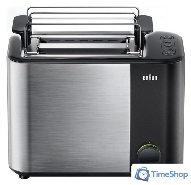 Тостер Braun HT5015BK - Изображение №2 — Интернет-магазин Time-Shop