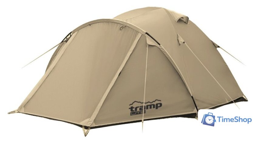 Треккинговая палатка Tramp Lite Camp 2 (песочный) - Изображение №1 — Интернет-магазин Time-Shop
