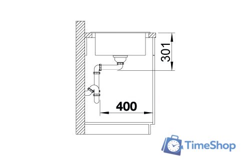 Кухонная мойка Blanco Elon XL 6 S 524844 (антрацит) - Изображение №3 — Интернет-магазин Time-Shop