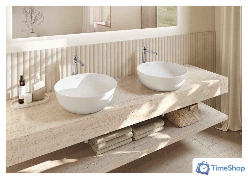 Умывальник Villeroy & Boch Artis 417943Rw - Изображение №9 — Интернет-магазин Time-Shop