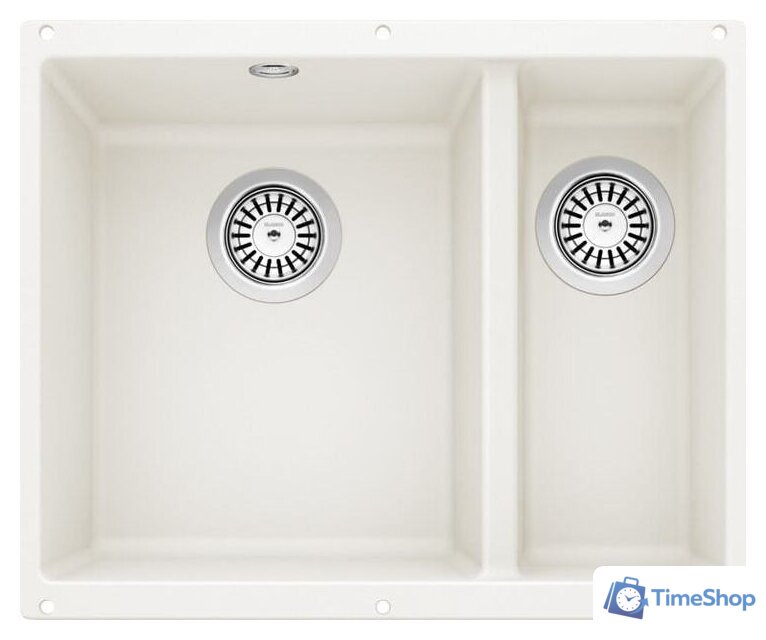 Кухонная мойка Blanco Rotan 340/160-U 523078 (белый) - Изображение №1 — Интернет-магазин Time-Shop