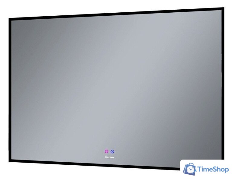  Grossman Зеркало Pragma-норма Black LED 18100802 (с сенсорным выключателем и подогревом) - Изображение №1 — Интернет-магазин Time-Shop