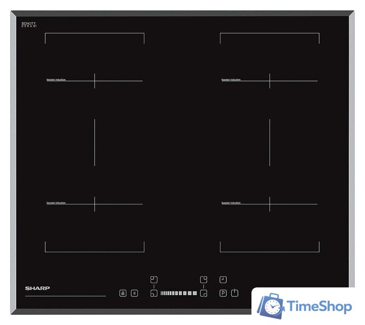 Варочная панель Sharp KH-6I38CS00-EU - Изображение №1 — Интернет-магазин Time-Shop