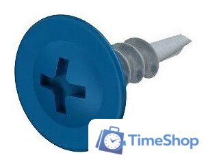  Starfix Со сверлом 4.2x19 прессшайба SM-98321-12000 (12000шт, оцинкованный, RAL 5005 ультрамариново-синий) - Изображение №1 — Интернет-магазин Time-Shop