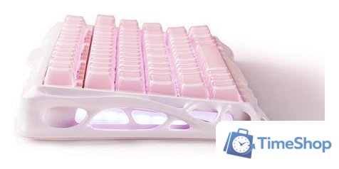 Клавиатура Gravastar Mercury K1 Special Edition Sakura Pink (GravaStar x Kailh Cherry Pink) - Изображение №3 — Интернет-магазин Time-Shop