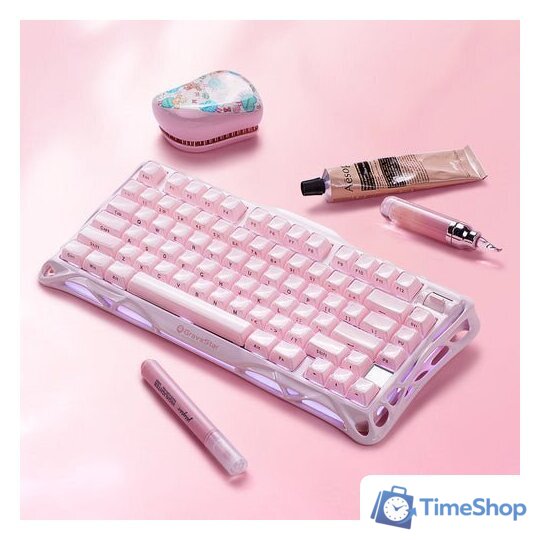 Клавиатура Gravastar Mercury K1 Special Edition Sakura Pink (GravaStar x Kailh Cherry Pink) - Изображение №15 — Интернет-магазин Time-Shop