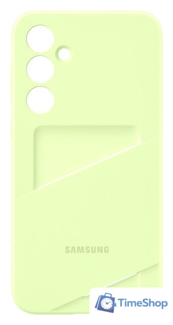 Чехол для телефона Samsung Card Slot Case Galaxy A35 (лаймовый) - Изображение №1 — Интернет-магазин Time-Shop