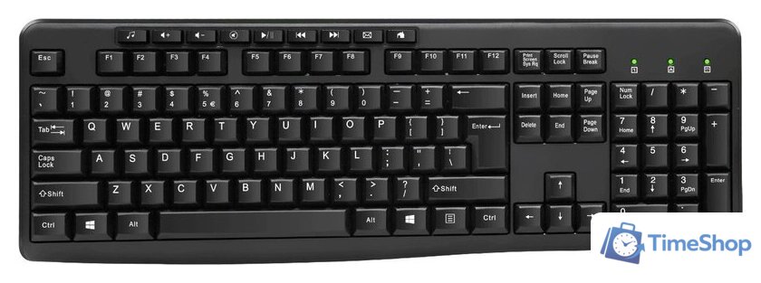 Клавиатура Оклик 305M (черный) - Изображение №1 — Интернет-магазин Time-Shop