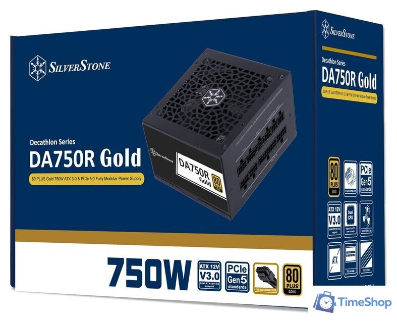 Блок питания SilverStone Decathlon DA750R Gold SST-DA750R-GMA - Изображение №11 — Интернет-магазин Time-Shop