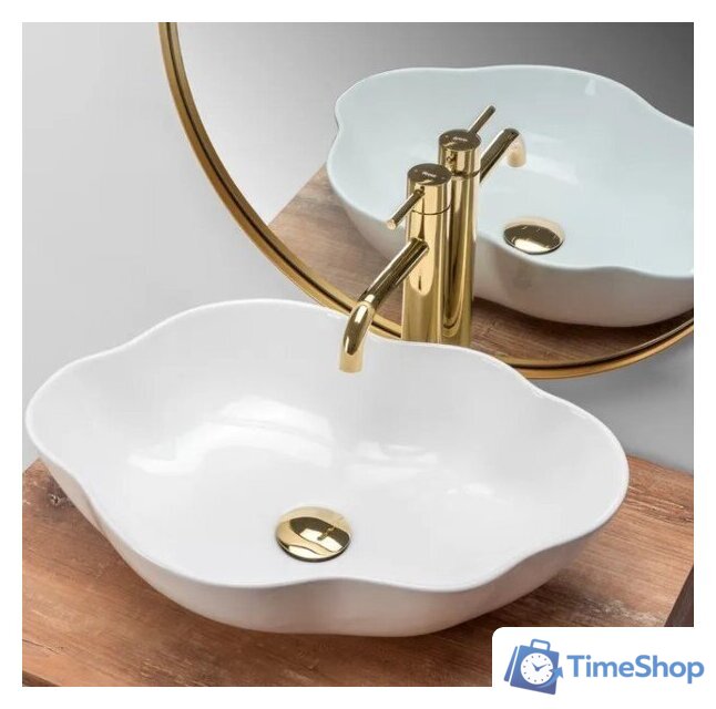 Умывальник Rea Pearl U0265 - Изображение №4 — Интернет-магазин Time-Shop