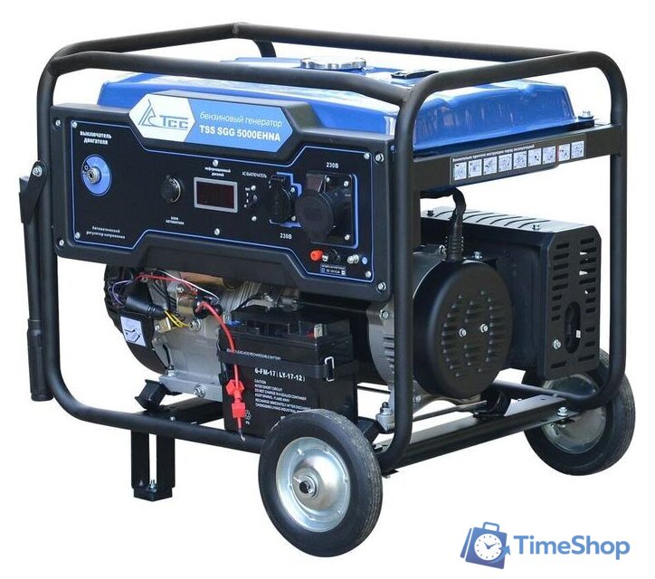 Бензиновый генератор ТСС SGG 5000EHNA - Изображение №1 — Интернет-магазин Time-Shop