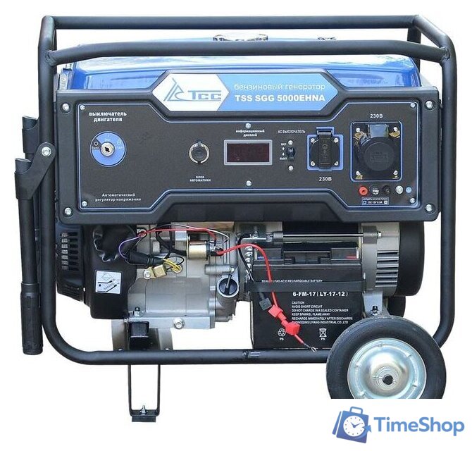 Бензиновый генератор ТСС SGG 5000EHNA - Изображение №2 — Интернет-магазин Time-Shop