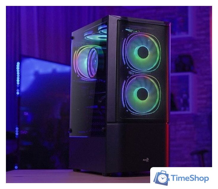 Корпус AeroCool Quantum Mesh Mesh-G-BK-v2 - Изображение №14 — Интернет-магазин Time-Shop