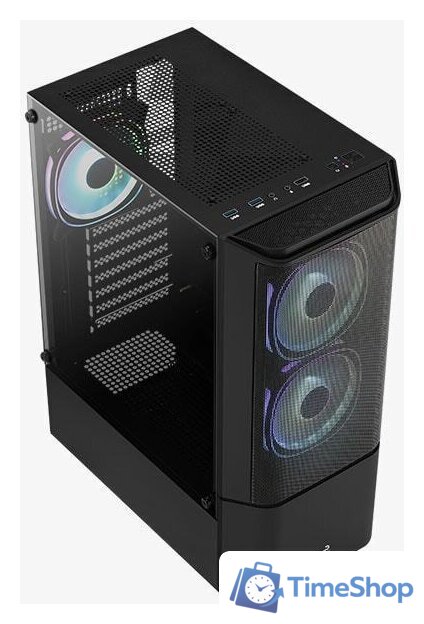 Корпус AeroCool Quantum Mesh Mesh-G-BK-v2 - Изображение №7 — Интернет-магазин Time-Shop