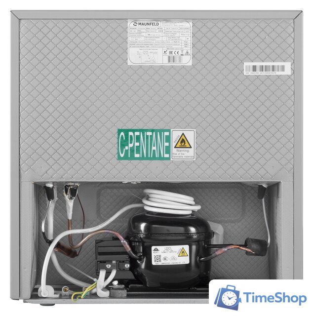 Однокамерный холодильник MAUNFELD MFF50SL - Изображение №12 — Интернет-магазин Time-Shop