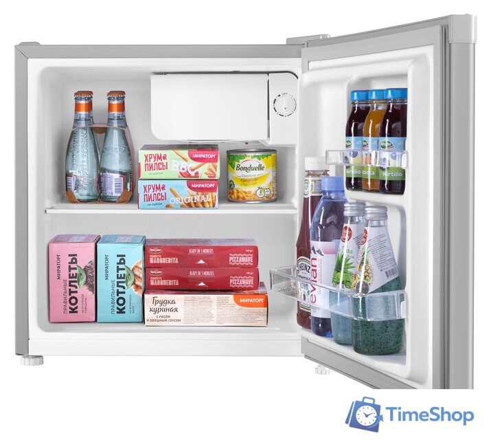Однокамерный холодильник MAUNFELD MFF50SL - Изображение №2 — Интернет-магазин Time-Shop