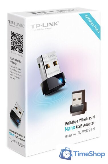 Wi-Fi адаптер TP-Link TL-WN725N - Изображение №7 — Интернет-магазин Time-Shop