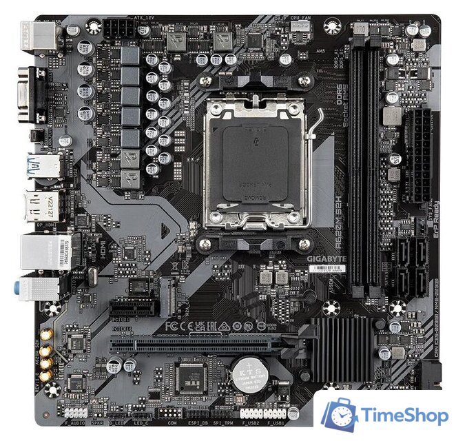 Материнская плата Gigabyte A620M S2H (rev. 1.0) - Изображение №1 — Интернет-магазин Time-Shop