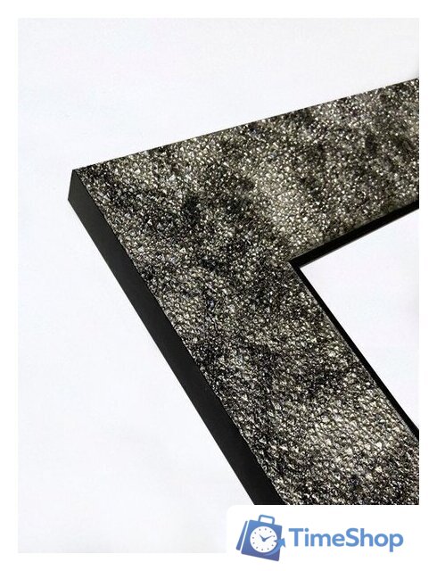 Зеркало Декарт Настенное в раме 8Л1668 (серый перламутр) - Изображение №2 — Интернет-магазин Time-Shop