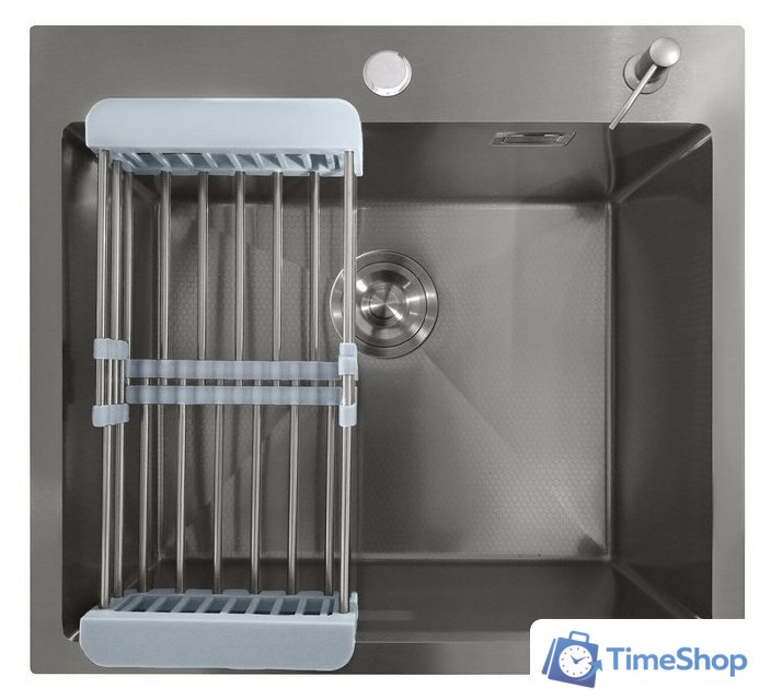 Кухонная мойка Stellar Decor S5050GE-D (серый) - Изображение №4 — Интернет-магазин Time-Shop