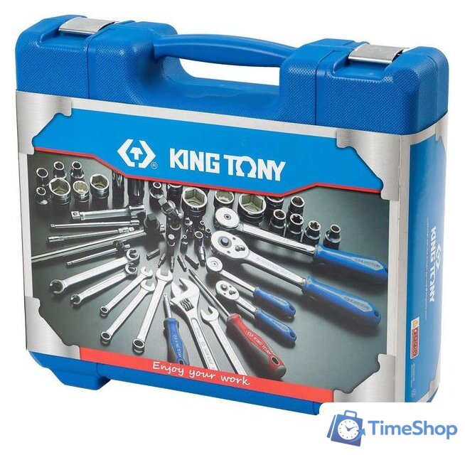 Универсальный набор инструментов King Tony 7587MR01 (87 предметов) - Изображение №6 — Интернет-магазин Time-Shop