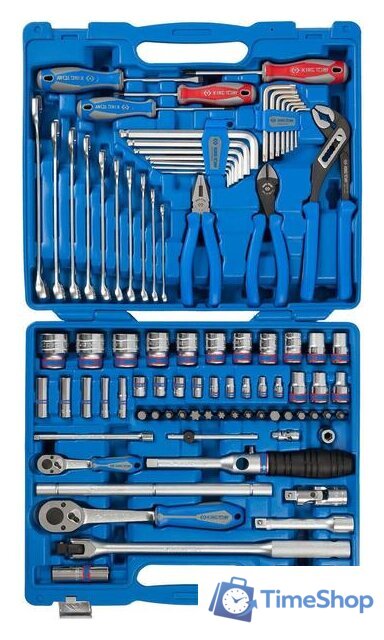 Универсальный набор инструментов King Tony 7587MR01 (87 предметов) - Изображение №2 — Интернет-магазин Time-Shop