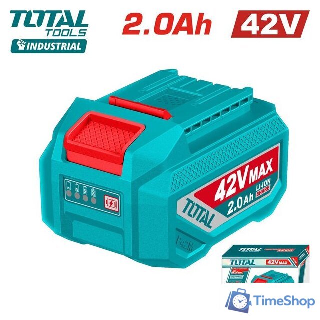 Аккумулятор Total TFBLI42201 (42В/2 Ah) - Изображение №1 — Интернет-магазин Time-Shop