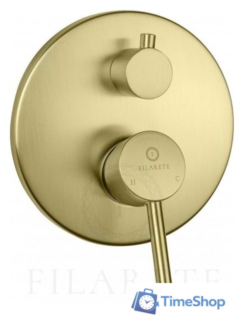 Душевая система  Filarete Roun FL1026 (матовое золото) - Изображение №16 — Интернет-магазин Time-Shop