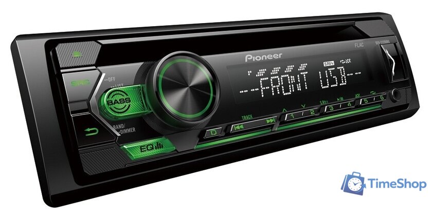 CD/MP3-магнитола Pioneer DEH-S120UBG - Изображение №2 — Интернет-магазин Time-Shop